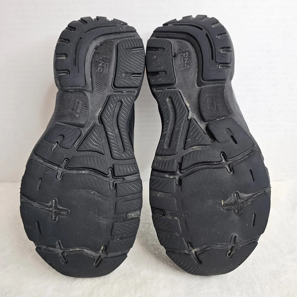 Brooks Ghost 15 Mens Size 10 2E Wide Black Running Shoes